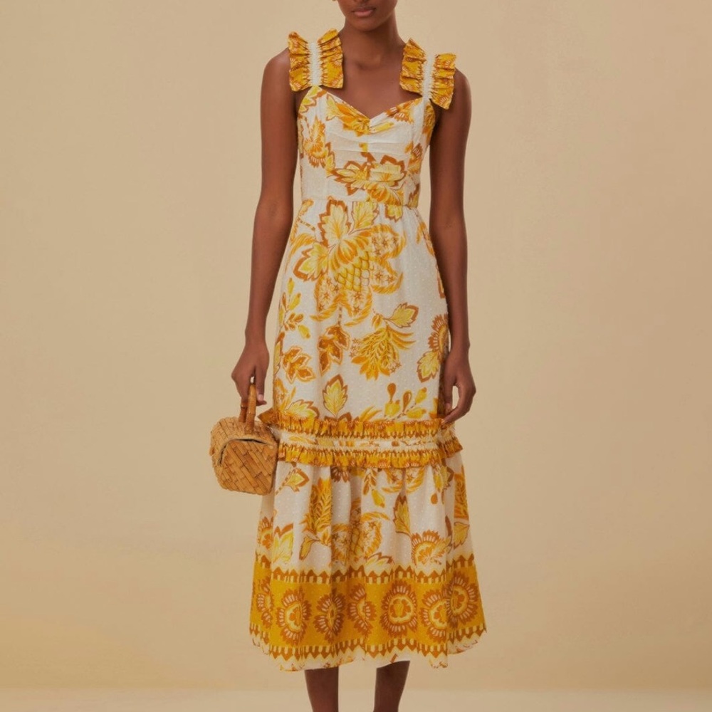 Farm Rio Aura Midi Dress